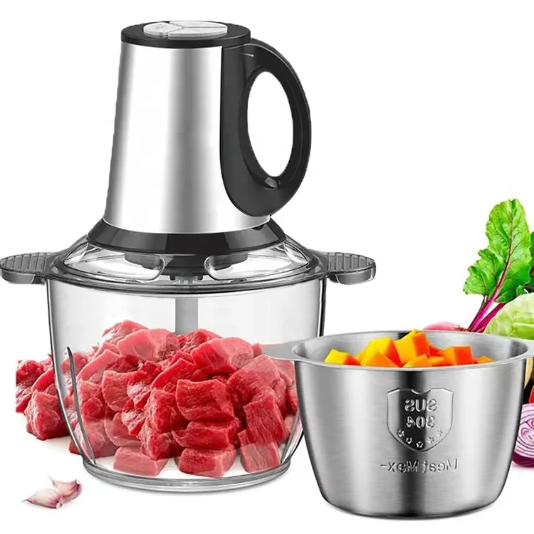 Wholesale 3L 3 Speed Meat Shredder Electric Meat Grinder Machine Food Chopper Mixer for Sale