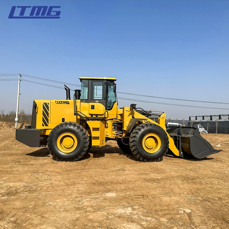 Liftsun machinery LT955 construction machinery bucket short wheelbase front end loaders 5ton wheel loader with EPA engine