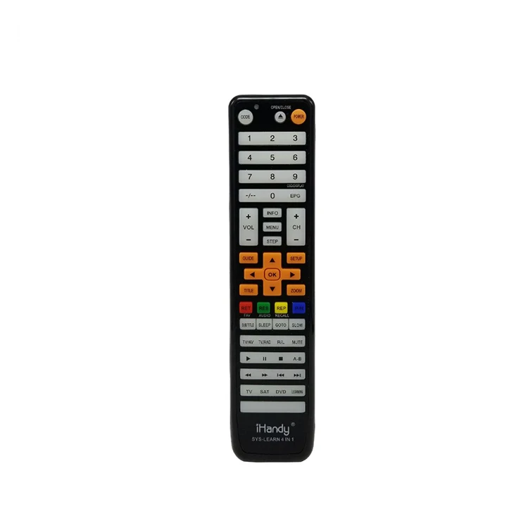
Suitable for DVB/TV/DVD/SAT/STB 4in1 learning remote/fernbedienung abs remote control with better price 