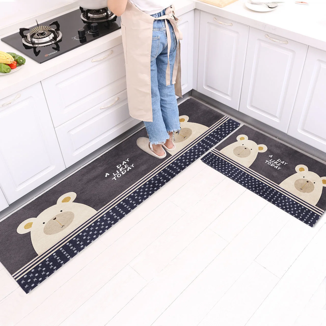 Alfombra Soft And Comfortable Anti-Slip Mats Floor Carpets And Rugs For Kitchen Room tapis