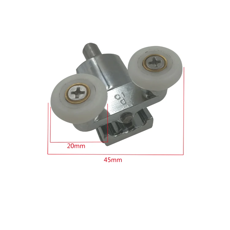 Bathroom Cabinet Sliding Bounce Wheel For Glass Doors Shower Pulley Bathroom Roller
