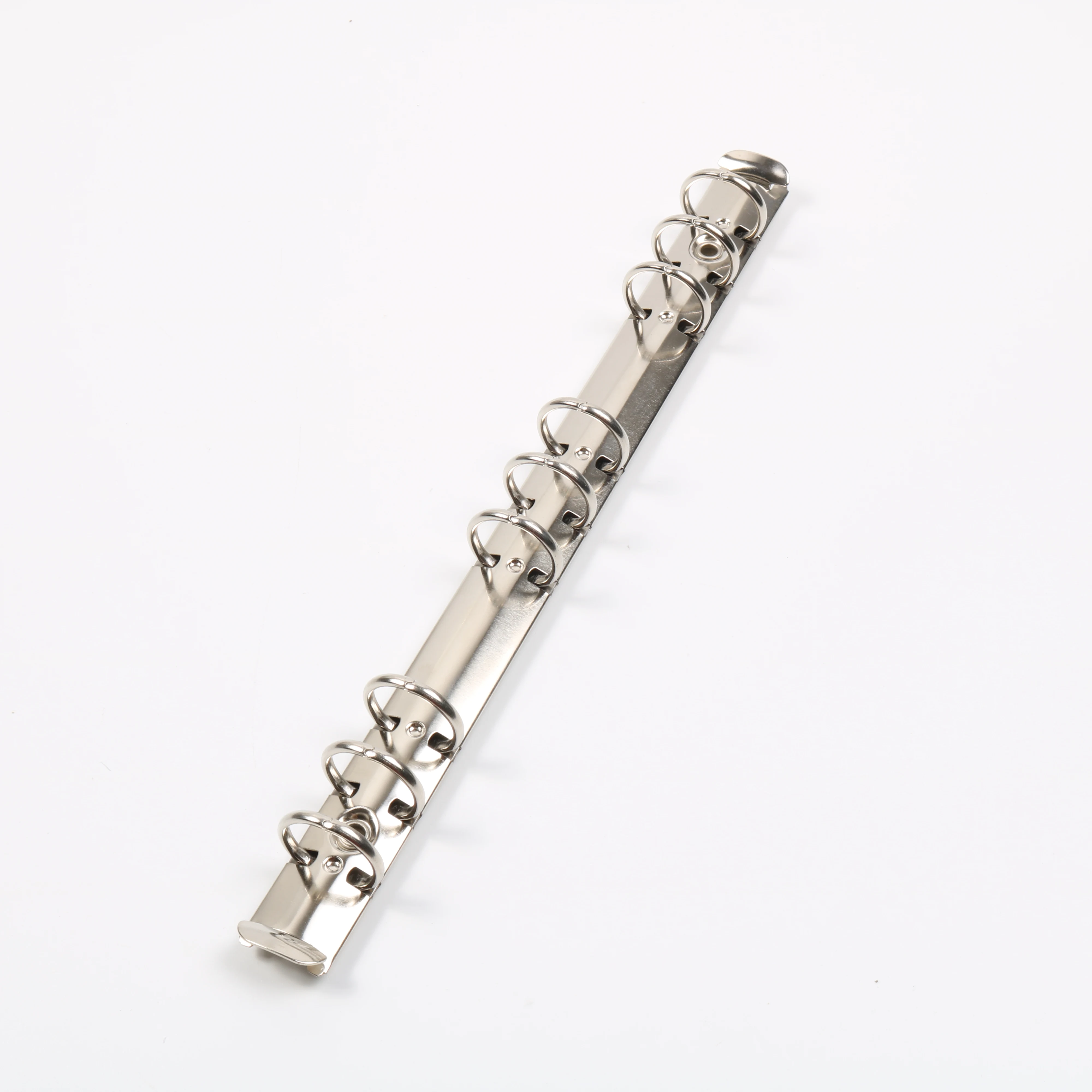 factory price 9 ring binder clip/trigger open metal file folder