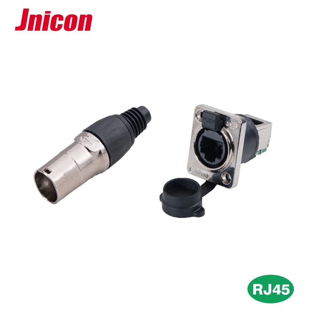 Rj45 прямой тип сигнальной панели двойной IP44 разъем