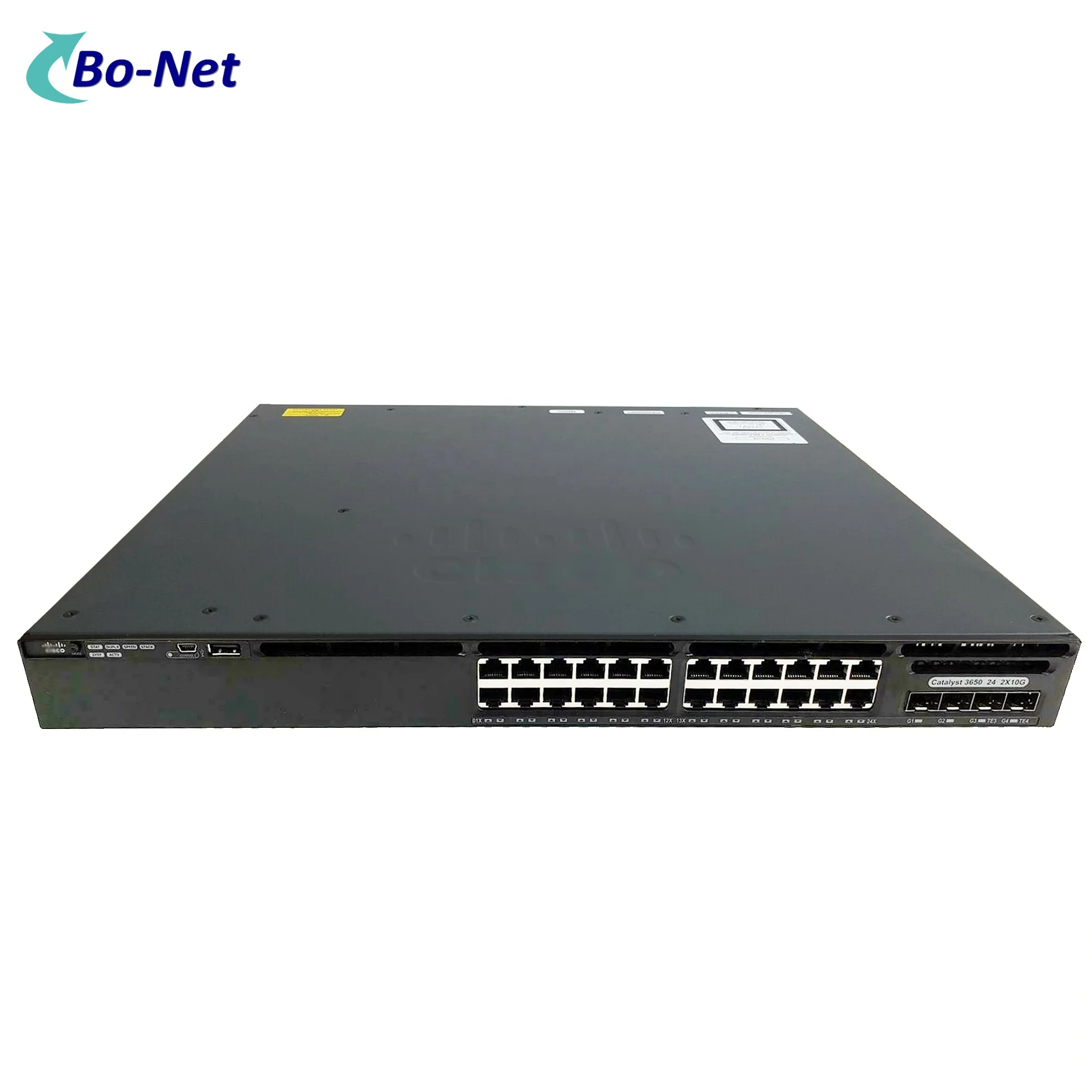New WS-C3650-24TD-E 24 10/100/1000 Ethernet Port 2x10G Uplink Network Switch