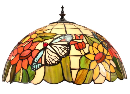 TFF-1664 antique vintage lamps home decorative handcraft stained glass tiffany rustic standing lamp