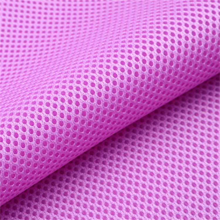 Breathable Sandwich Air Mesh Fabrics 3d Spacer Fabric Polyester Sandwich Mesh mattress Fabric