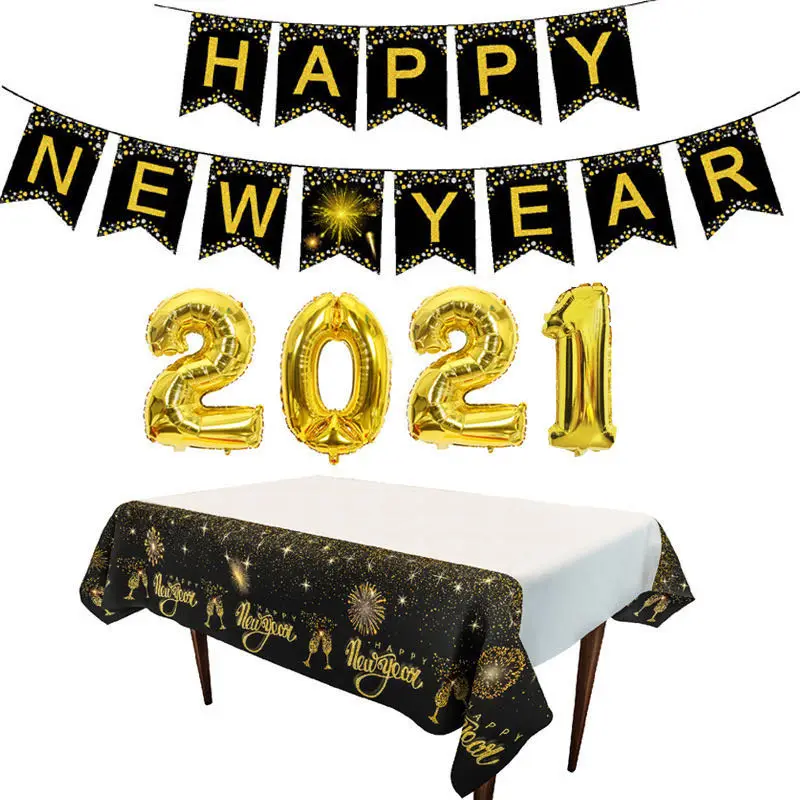 
GiveU Happy New year 2021 New Year Party Set 