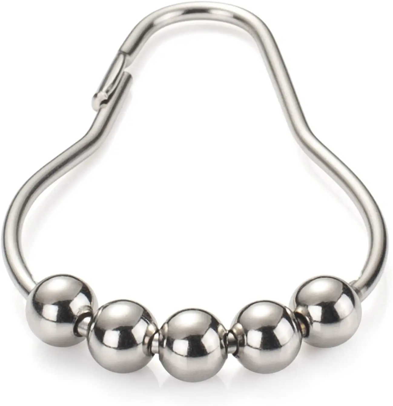 wholesale China factory direct ripple fold curtain track french curtain rod aged brass curtain rings