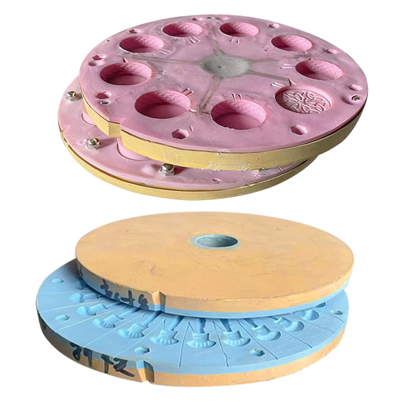 12 Inch High Temperature Resistant Zinc Alloy Special Silicone Rubber Mold Centrifugal Casting Dumping Mold Rubber Silicone