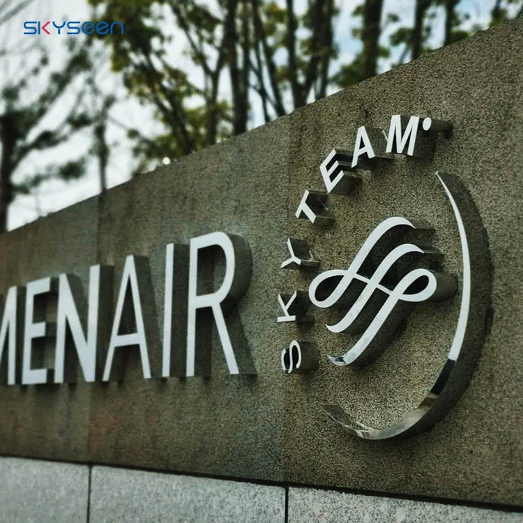 Dimensional Alphabet Custom Metal Signs Stainless Letters Makers