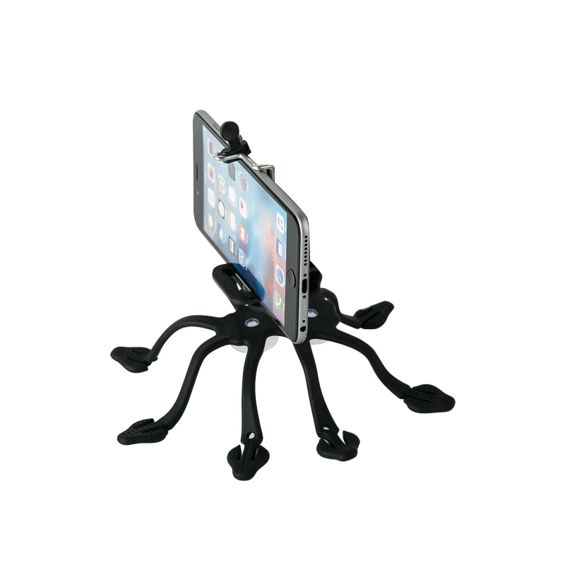 Cell Phone Octopus Tripod Phone Holder Suction Universals Smartphone Holder Octopus Tripod 8 Legs for phone