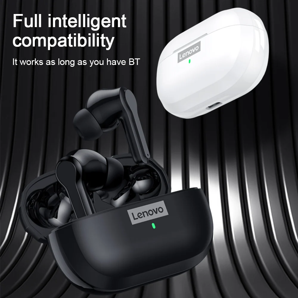 Lenovo LP1S TWS Waterproof Sports Headphones Touch Control gaming Headsets In -ear Wireless Earphone With Microphong