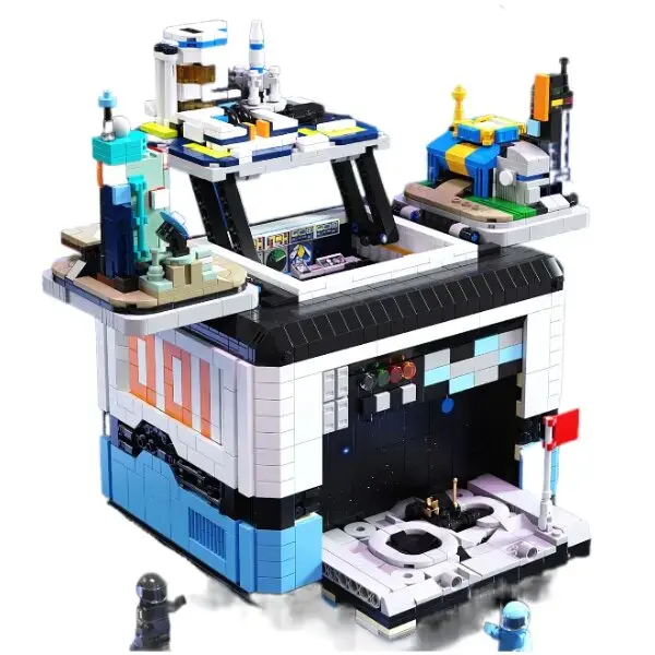 2660Pcs Aerospace Galaxy Cube Building Block Space Exploration Building Plastic Block Set Learning Toys For Kids