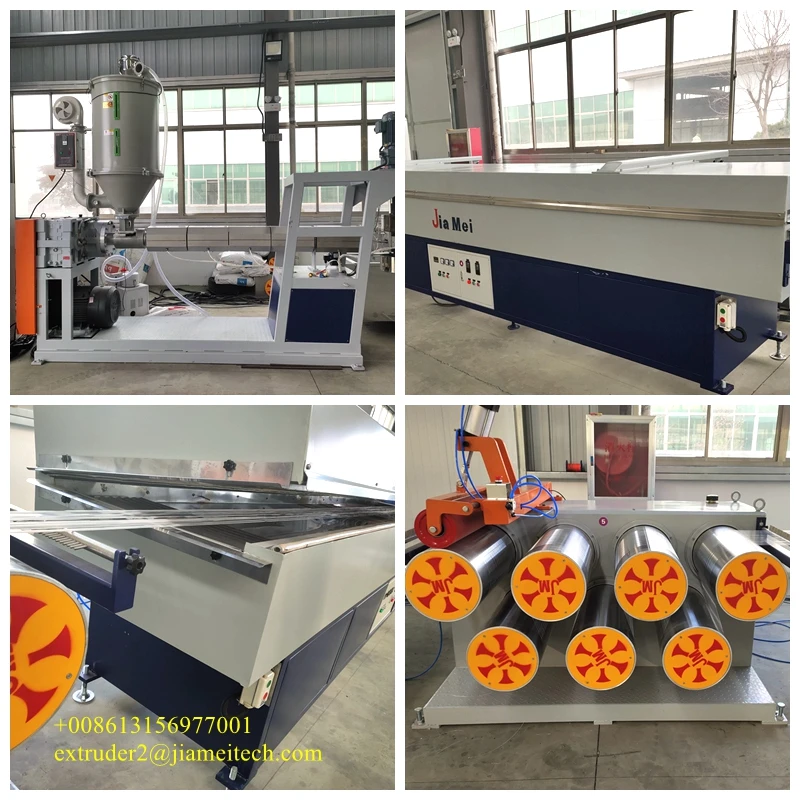 polypropylene crimp fibres production line/ reinforced pp macro concrete fiber extrusion making line
