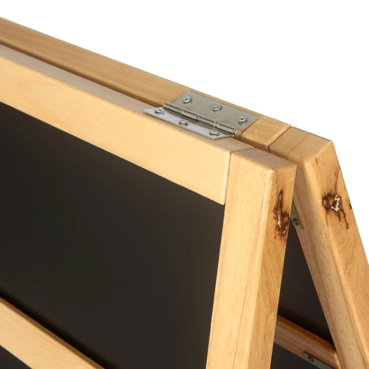 
Wooden Custom High Quality Advertising Chalk Board A Frame With Double Sides Outdoor Sign Board Blackboard 