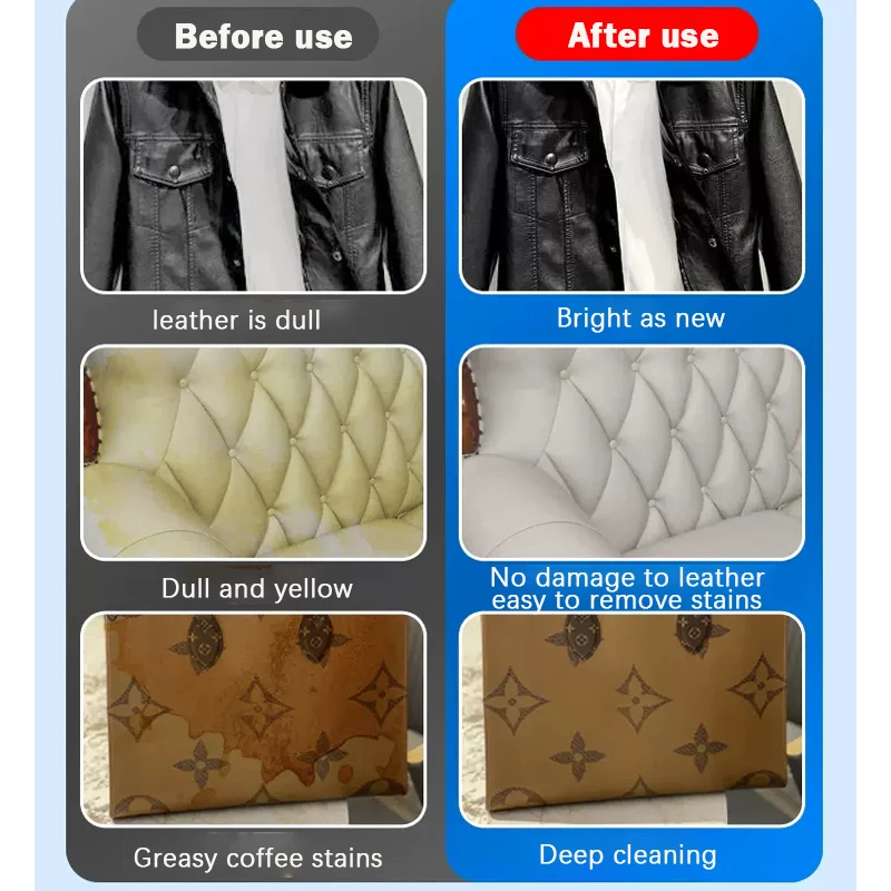 Поддержка OEM ODM Custom Clean кожаный очиститель для ухода за диваном