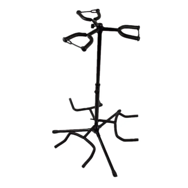 Vertical three guitar stand exhibition stand three head seat can put three guitar instrument stand at the same time