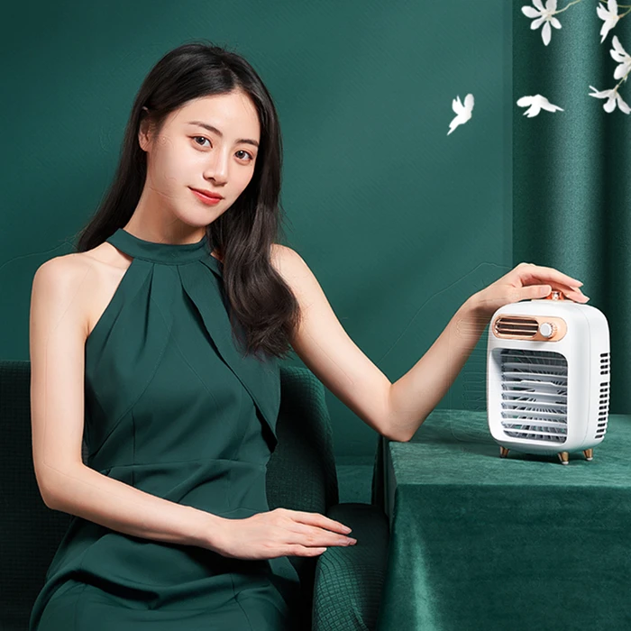 Newest USB Powered 270ml Water Spray Air Cooling Fan Home Indoor Room Portable Air Conditioner Fan Humidifier