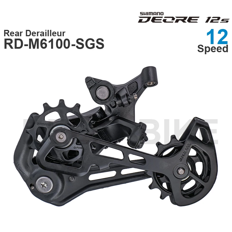SHIMANO DEORE M6100 12 В задний RD-M6100-SGS SHADOW RD + - 1x12 Скоростей оригинальные запчасти