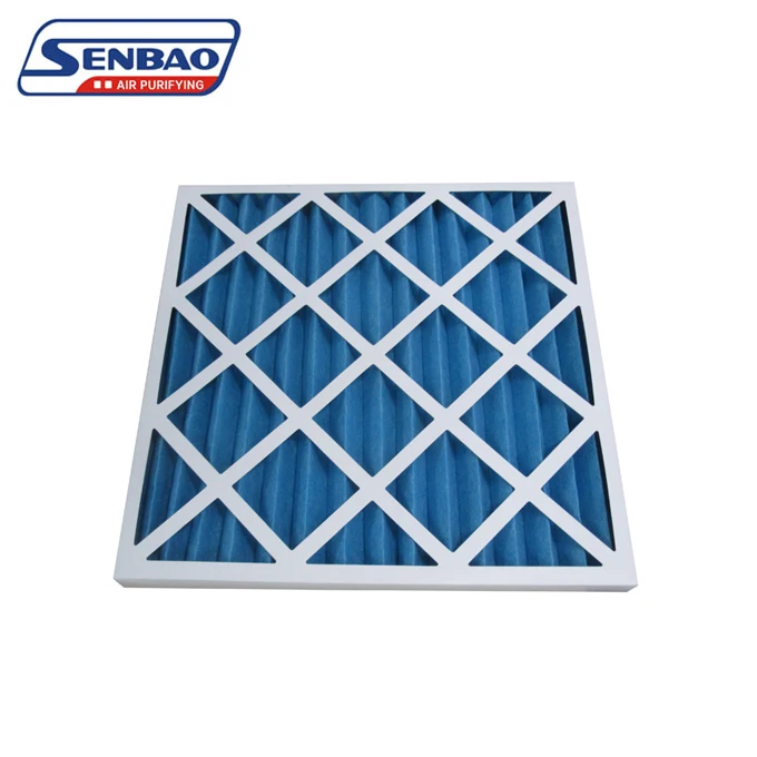 Air Filter Manufacturer G3 G4 Filter Pleated Synthetic Media Pre filter For HVAC & AC Furnace System