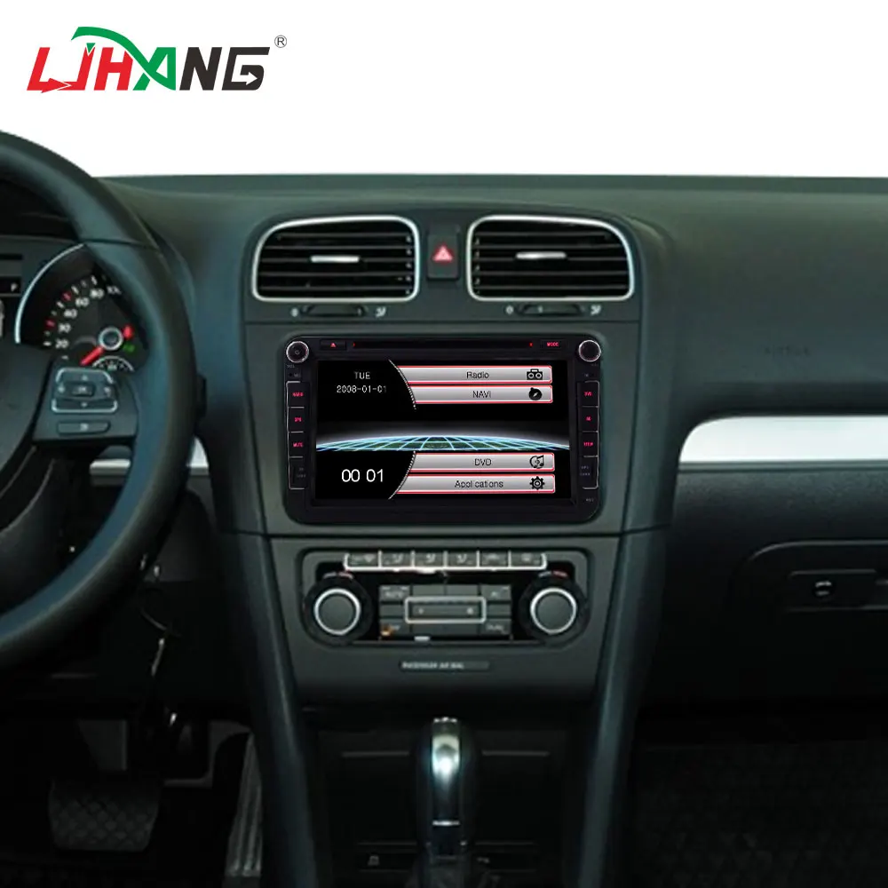 LJHANG car dvd for Volkswagen /Magotan/Caddy/Passat b6/Sagitat/Golf 5/Tiguan/Touran/Jetta/Sooda/Seat radio gps navigation stereo