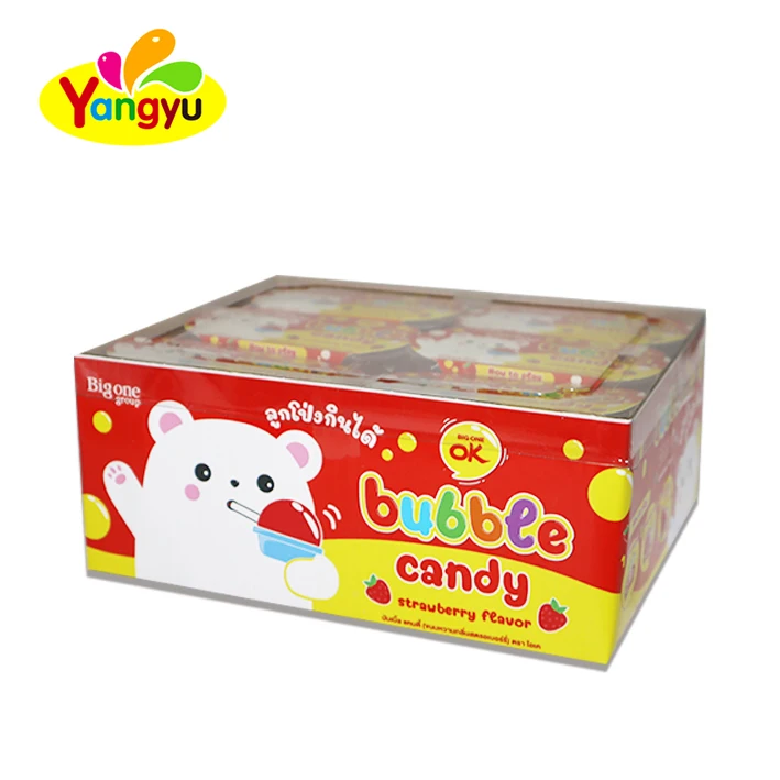 Blow Bubble Candy Wholesale Funny Kids Sweets Bubble Liquid Candy