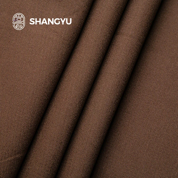 Cheap In Stock woven 240gsm cotton Plain Dyed 3/1 twill dress materials pants and shorts fabrics supplier