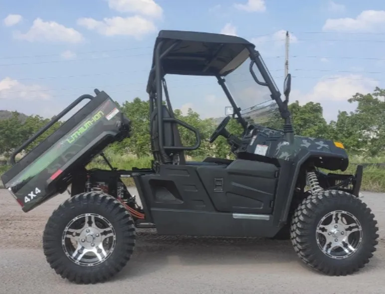 120Ah lithium all terrain electric farm UTV ATV  4x4  dune buggy for adults 84V