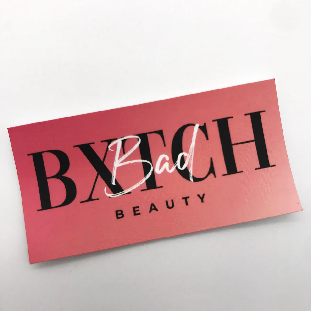 Art Half  Waterproof Beauty Care Products Bottle Labels