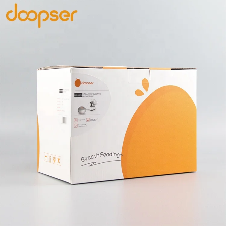 Doopser Double Electric Breast Pump Wholesale Milk Extractor Portable Breast Pump Food Grade Silicone Factory Price