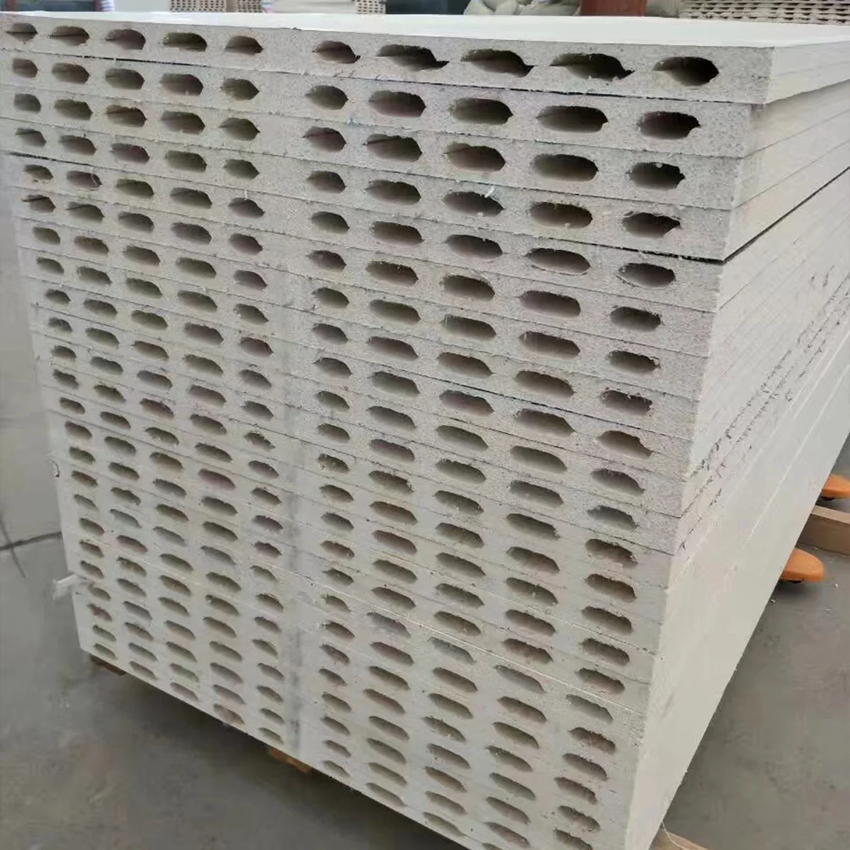 Factory wholesale EPS  hollow panel wall 100 mm  MGO panel with cheap price