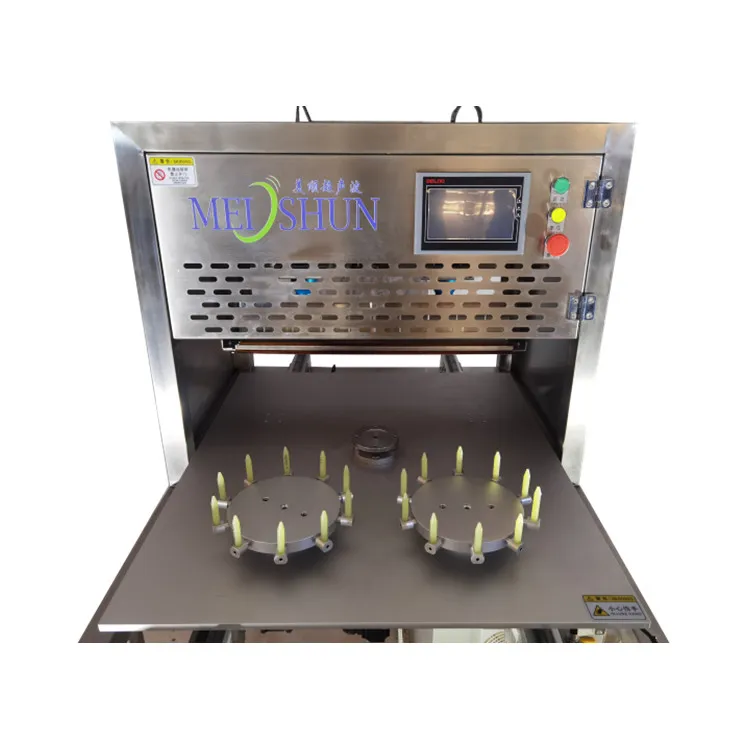 Automatic Bundt Cake Hollow cake piece cutter slicer bakery equipment ultrasonic cake cutting machine
