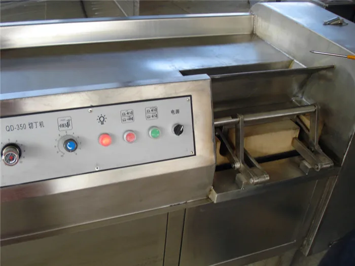 Frozen beef meat dicer machine chicken meat cube cutting machine diced frozen meat cutting processing machine