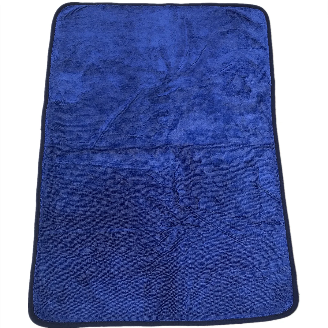 Super Absorbent Towel Thick Twist Pile Car Care Cleaning Cloth Single Side Twisted Loop car drying wash towel