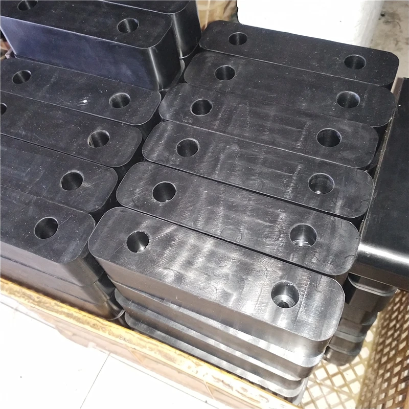 Customized Anti Vibration Wear Resistant Shock Absorber Damping Rubber Pad Block Mat Buffe