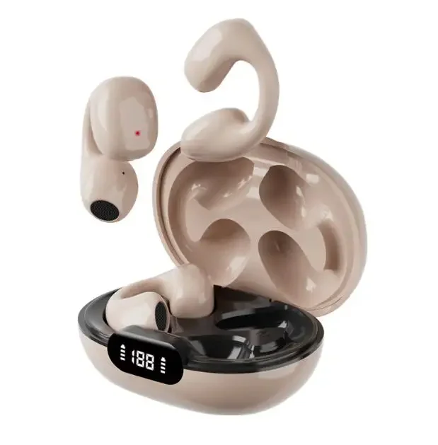 tws gaming Wireless Earbuds Bluetooths Headphones 48hrs Play Back Sport D101 Clip  Earphones