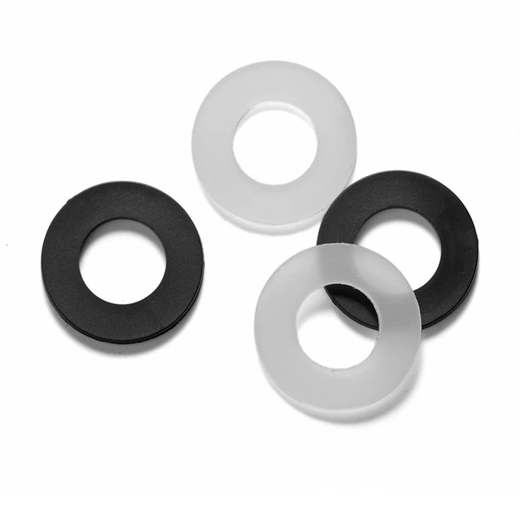M1.6 M2 M2.5 M3 M4 M5 M6 M8 M10 M12 M14 M16 M18 Spacer Black Rubber Flat Washers