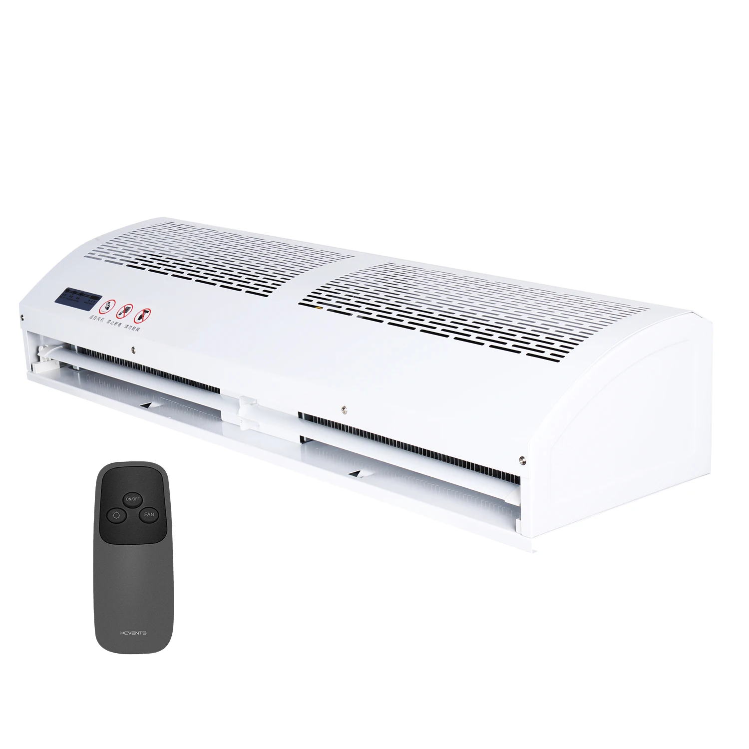 Factory Price Heated Air Curtain Aluminum Blower Cross Flow Fan PTC Door