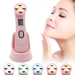 Electroporation Mesotherapy LED photon light RF skin Rejuvenation machine beauty   EMS face lifting  tightening massager