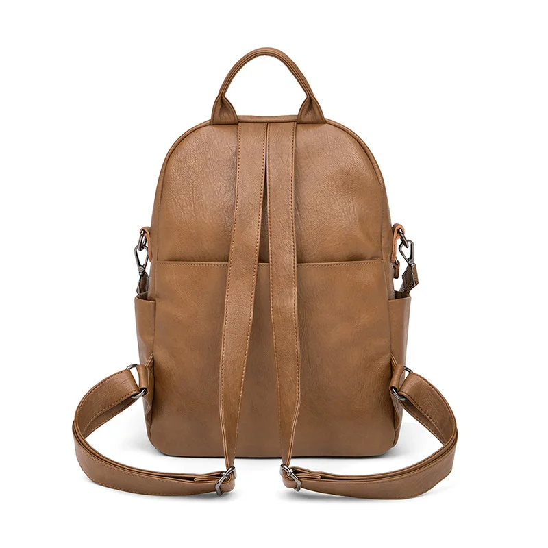 New Low MOQ Black Waterproof Girls School Bags Big Capacity ladies Luxury Bags Women bagpack backpack