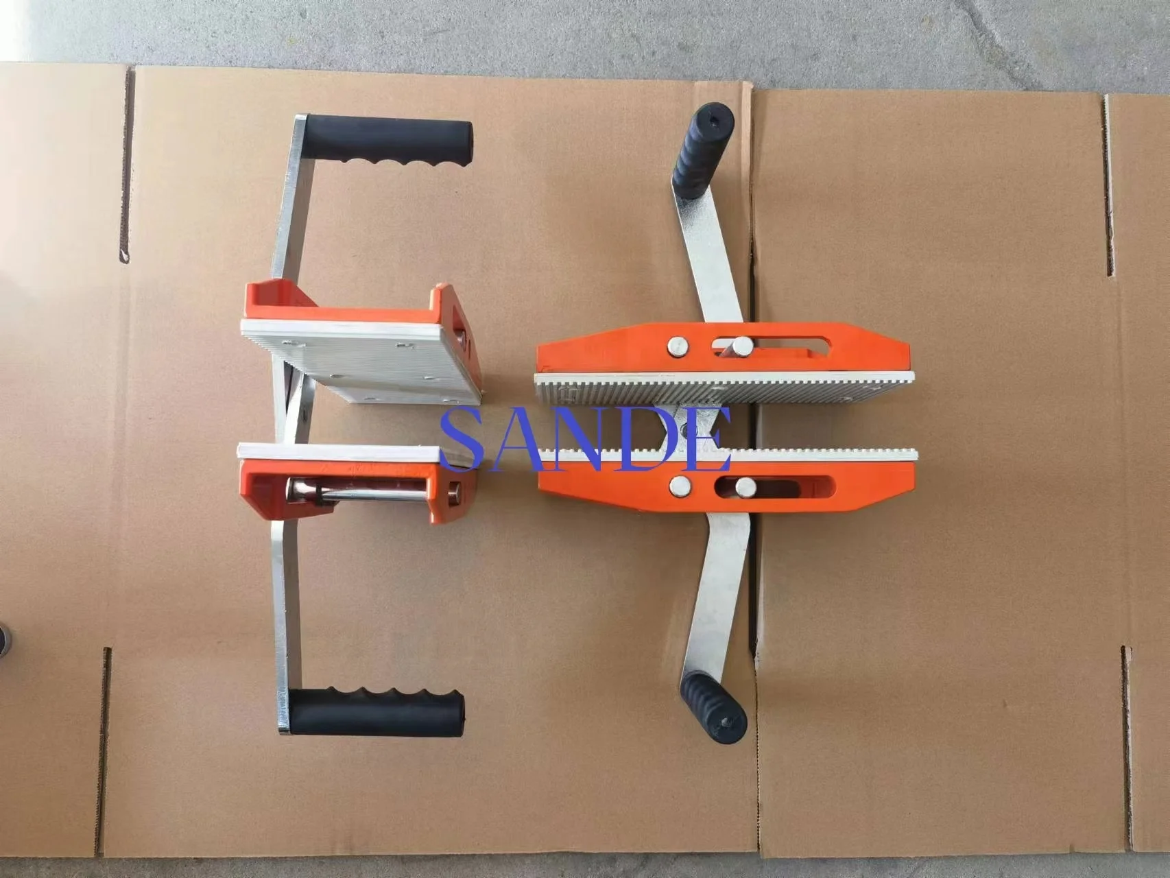 SANDE Tools Sale Lifting Moving Stone Slabs Double handle stone slab lifter granite sheet carry lifting clamp