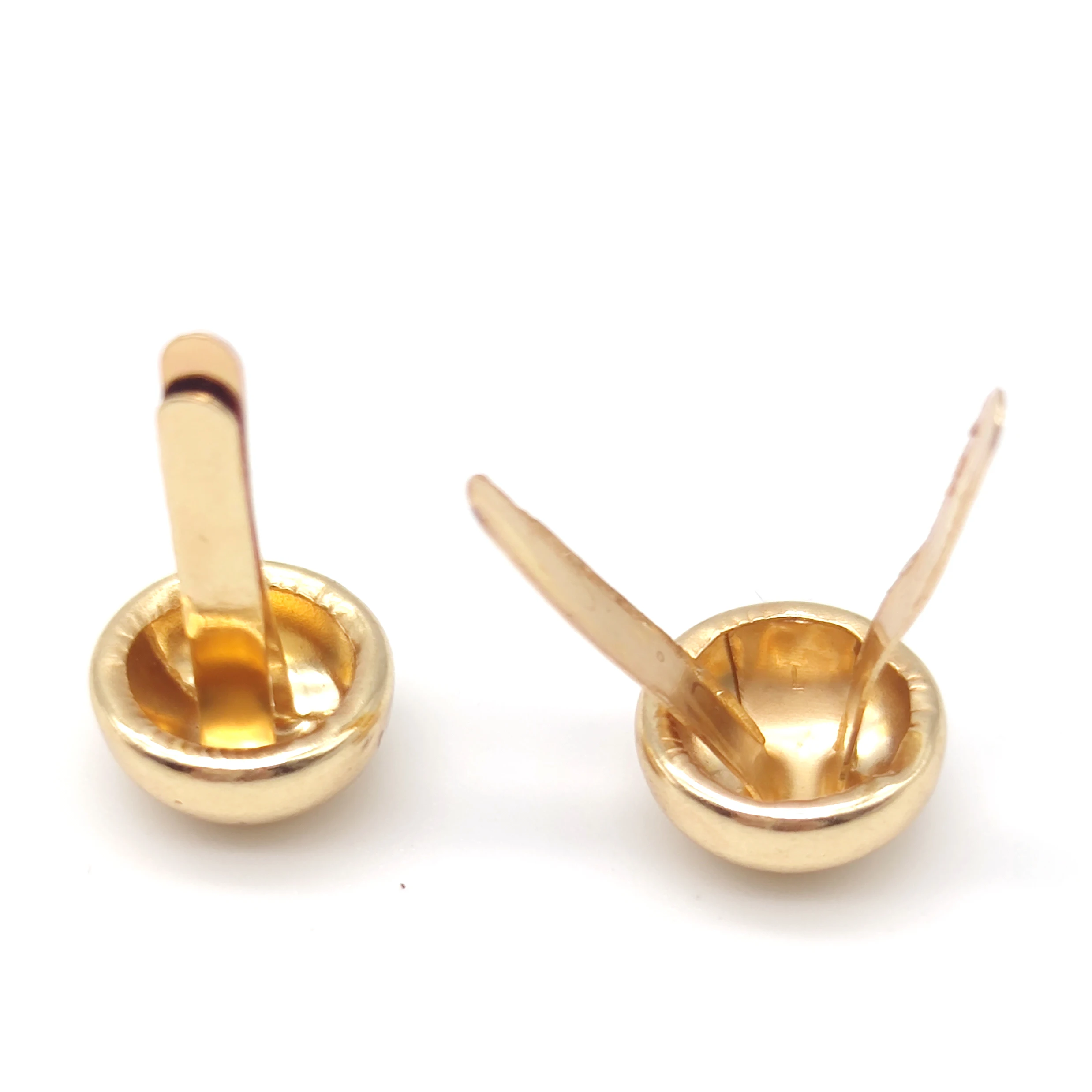 Brass Rose Gold Mushrooms Rivet Leather RivetMetal Studs Solid Metal Bottom Rivets For Bag