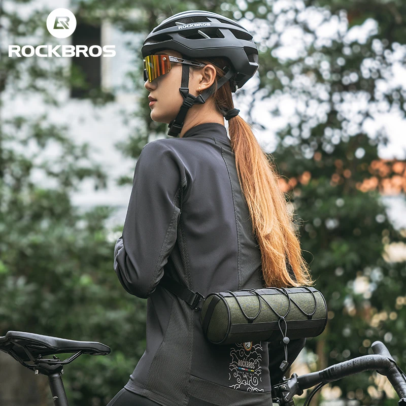 ROCKBROS Front Waterproof Bicycle top Tube Bag Large Capacity MTB Road basket storage bag outdoor bicycle handlebar bags