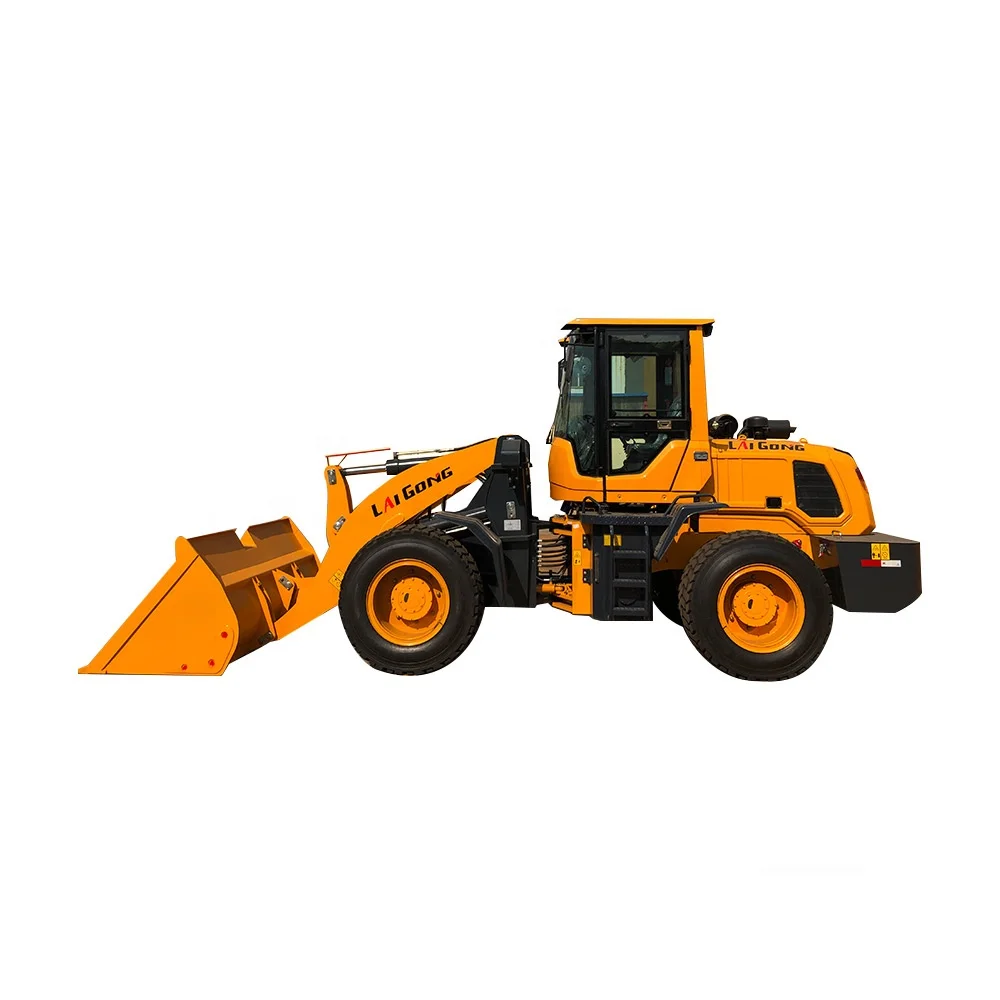 Laigong 2022 Brand New Telescopic Boom Small Farming Wheel Loader With Bucket