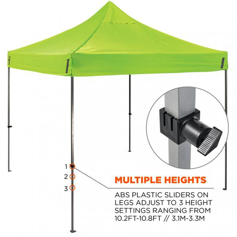 carpa de jardin Outdoor Waterproof Folding  10x10 ft Pop Up Canvas  Garden Gazebo canopy Tent