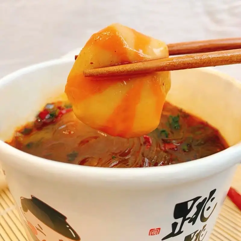 Оптовая продажа рис быстрого приготовления лапши tiaotiao Рыбная Фрикаделька риса вермишель