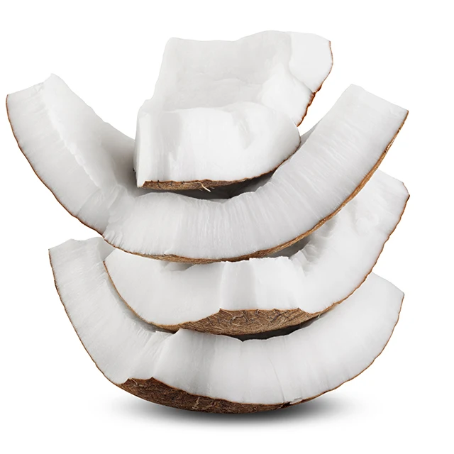 100% Natural Dehydrated dried Coconut Slice, Dice Premium Quality From Thailand