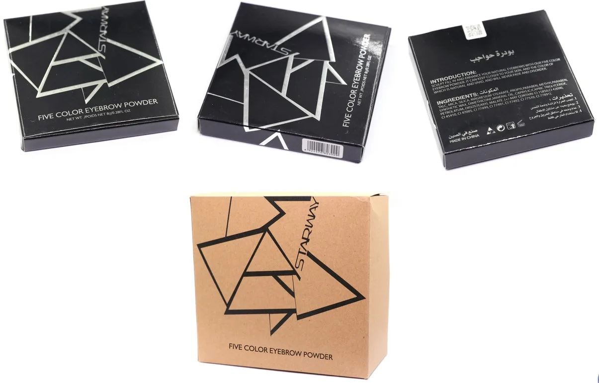 cosmetic pressed eyebrow powder manufacturer private label waterproof high pigmented eyebrow powder