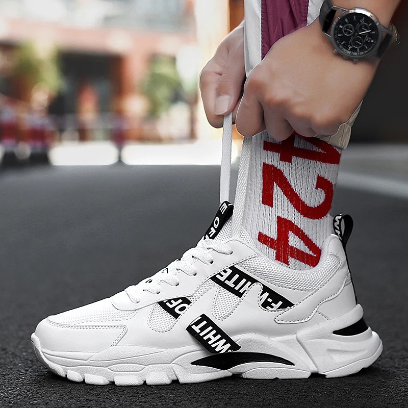 Мужская повседневная обувь; Мужские кроссовки; Мужская обувь для взрослых; Сезон осень; Дышащие модные кроссовки; Женская обувь на плоской подошве; Zapatillas Hombre; Новинка