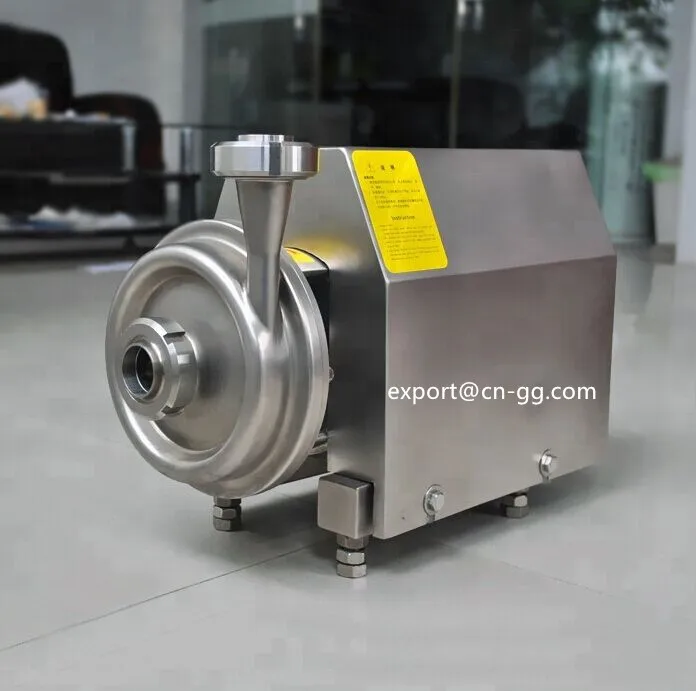 dairy milk pump small centrifugal water pump sanitary centrifugal pump